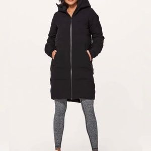 Lululemon Slush Hour Black Parka